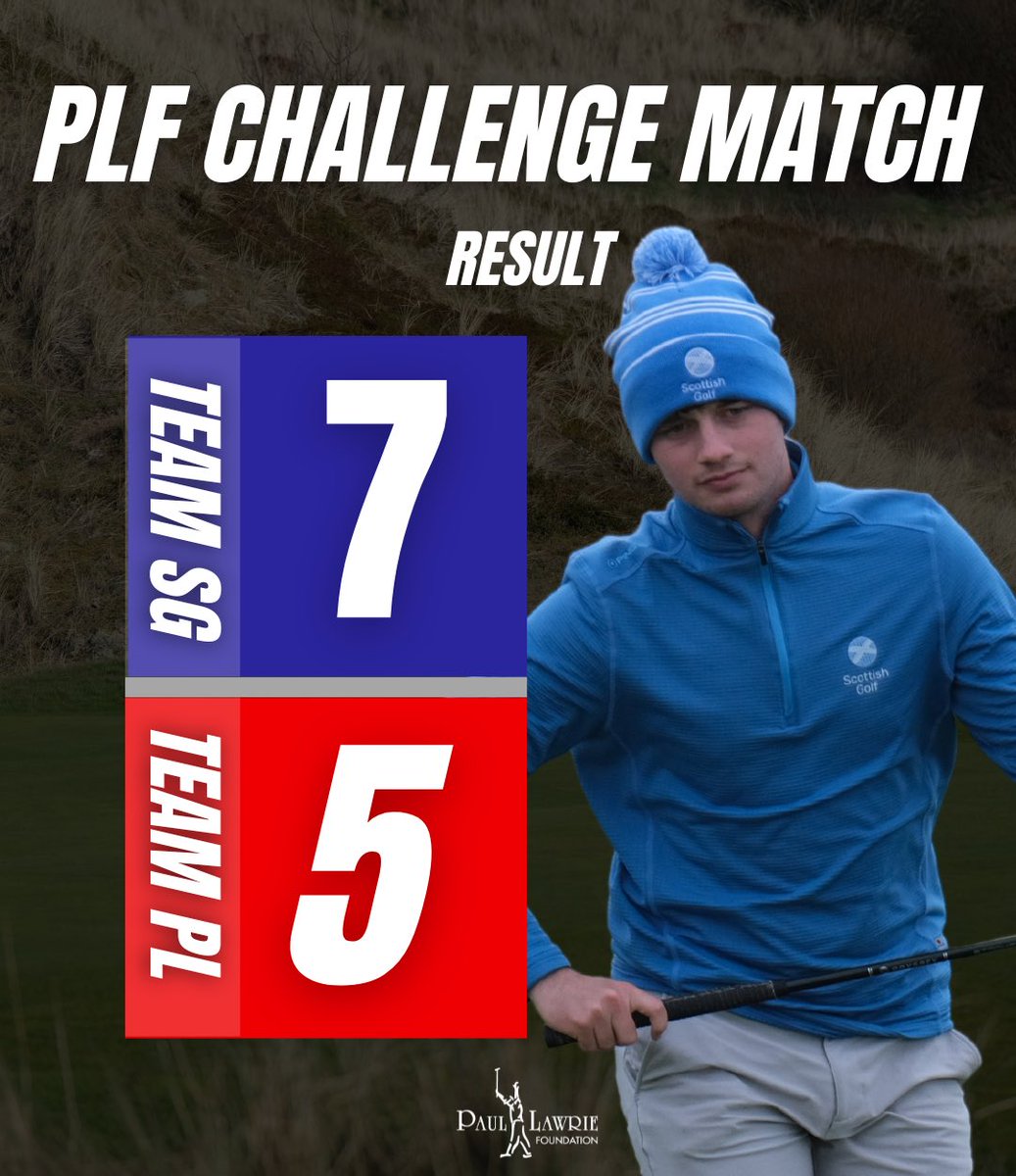 Team Scottish Golf came up trumps 🏆 #PLFChallengeMatch