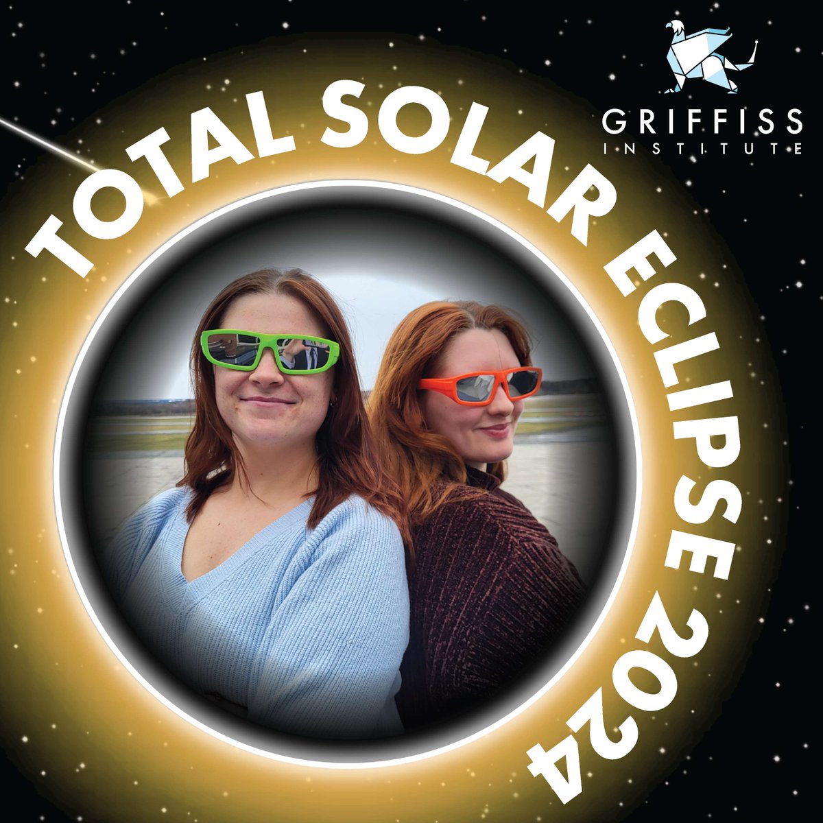 Happy Solar Eclipse Day! 🌞🌑Don't forget your shades! 🕶️✨ Did you know that the next total solar eclipse visible from North America won't occur until 2044? 🌟 Share your shades with us in the comments below! #SolarEclipse #SafetyFirst #FunFact