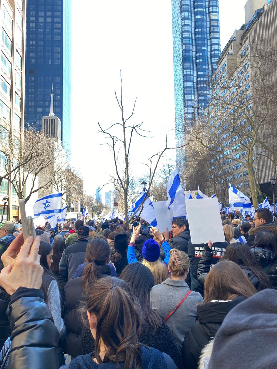 6 months since the October 7 Massacre. Hamas continues to hold 133 innocent people hostage—elderly, babies, women, and men. Yesterday, thousands of us rallied in NYC, and we will never stop until we #BringThemHome.