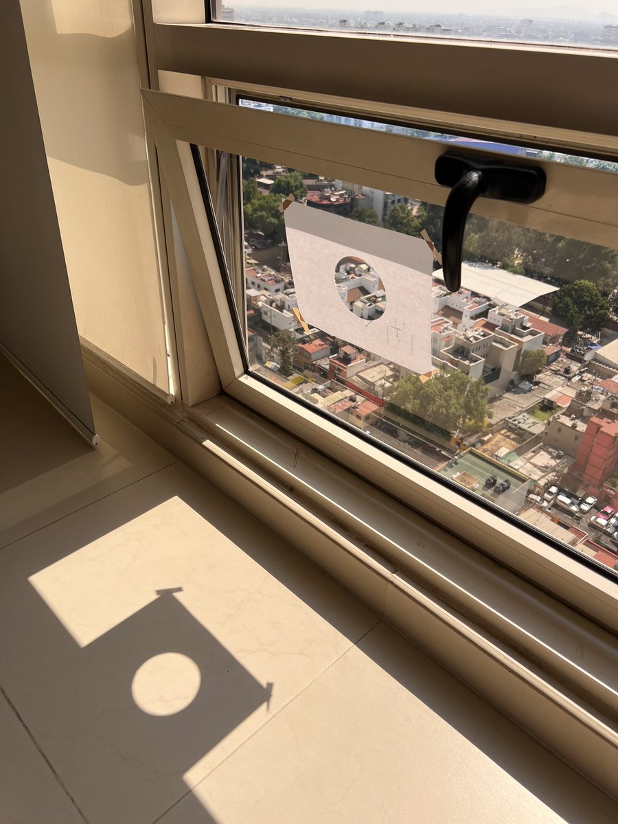 KyoDynamics's tweet image. Cuando el eclipse solar está próximo y los lentes especiales faltan. He aquí nuestra solución para seguir el fenómeno de forma segura. 

#IngenieríaEstructural 

#EclipseSolar 

#Eclipse2024

#KyōDynamics