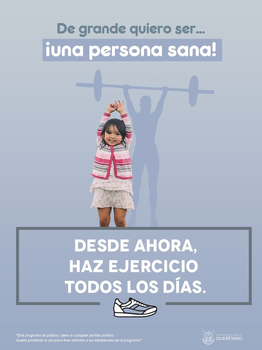 Tener un estilo de vida saludable favorece tu estado físico y mejora la salud mental. Ejercítate 30 minutos diarios y verás los cambios. 🏃‍♂️‍➡️ 💯