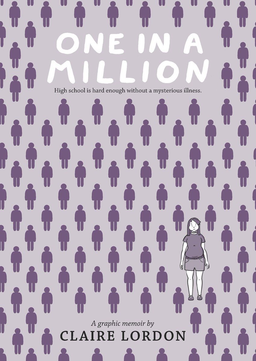 It’s Cushing’s Disease Awareness Day! You can learn all about my journey with Cushing’s in my graphic memoir, One in a Million. 💜 #cushingsawareness #cushingsdiseaseawarenessday #cushingsdiseaseawareness