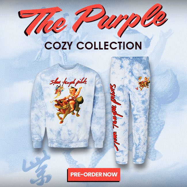 Celebrate 30 years of Purple in comfort with the new Purple cozy collection in our merch store! Pre-order yours now: store.stonetemplepilots.com/products/the-p… #stonetemplepilots