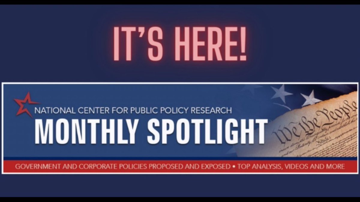 In our latest edition of the National Center Monthly Spotlight: - We introduce you to our new investor app that allows you to fight Woke Capitalism with just a few clicks. - We expose the Anti-Defamation League's strategy of smearing right-learning organizations like ours as…