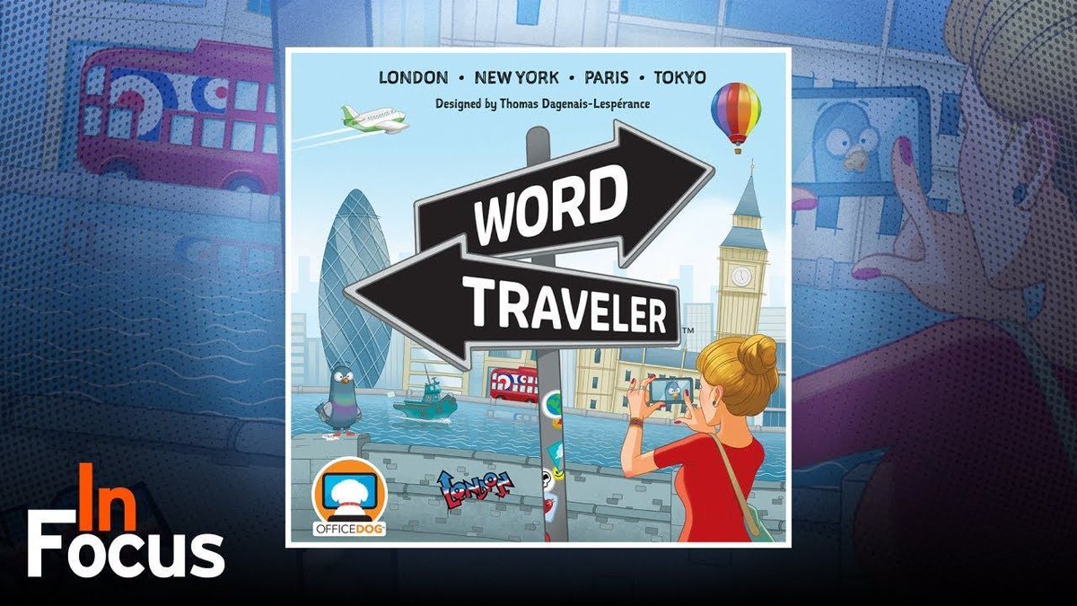 Take a closer look at 'Word Traveller' - In Focus! from designer @ThomasDL1 & @OfficeDogGames. This episode is presented by Mike Murphy and sponsored by Office Dog. youtube.com/watch?v=iQKDEI…