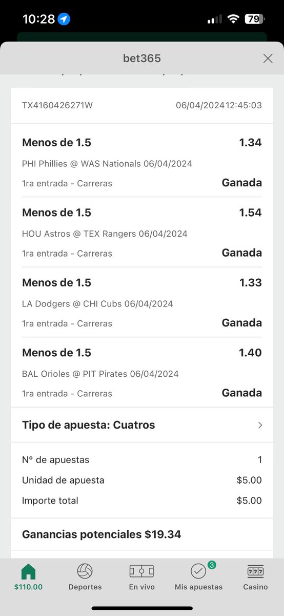 Huehue_picks's tweet photo. Amigos acabo de publicar en mi canal de Telegram un parley para la MLB!! En los últimos que analice de este tipo han sido verdes…
#FreeParley #FreePick
Aquí una prueba de ello.. vayan que será verde !!! ➡️ https://t.co/Js6V9kaTYn https://t.co/39jFlMQcn4