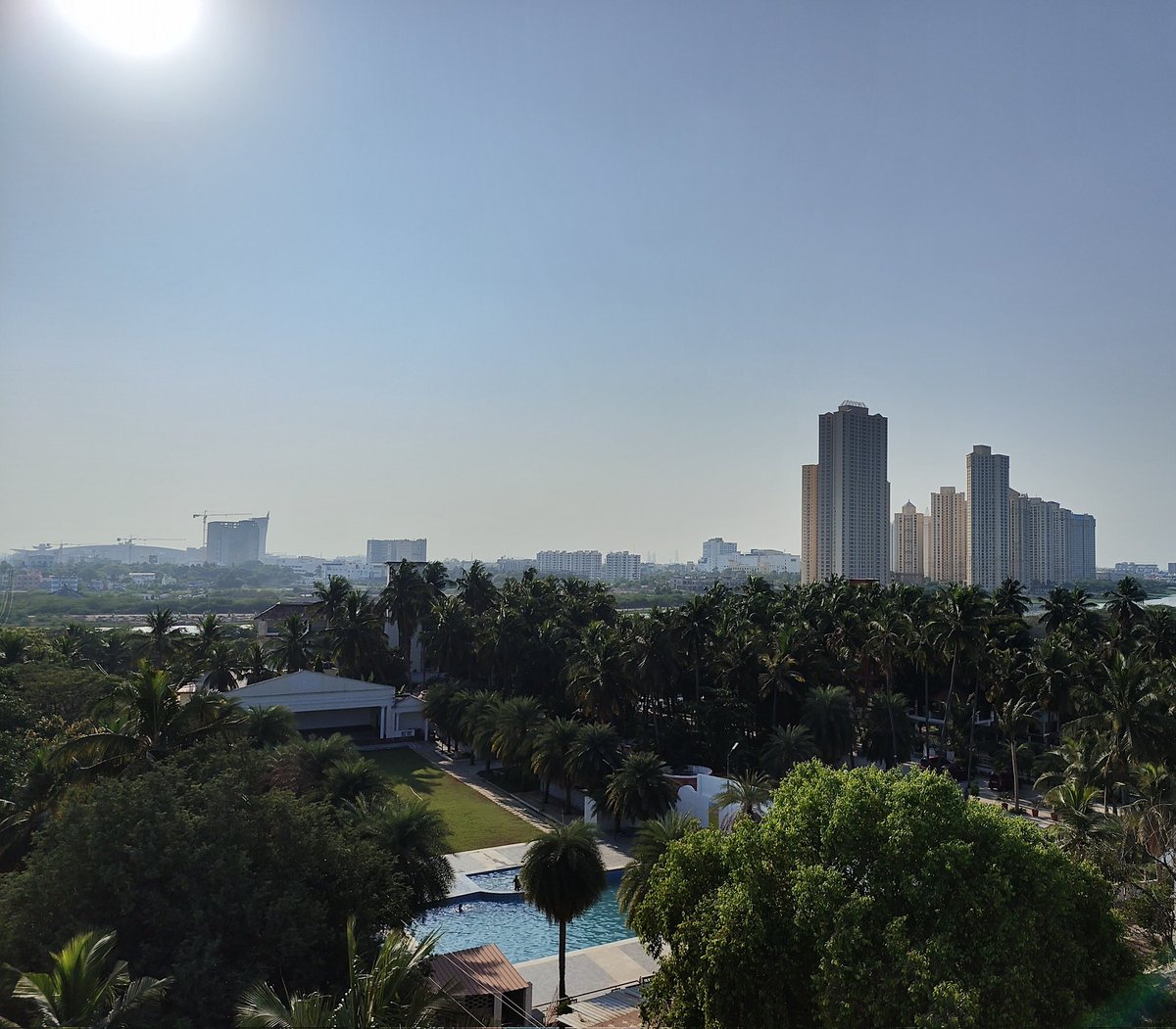 Stunning ECR skyline #Chennai