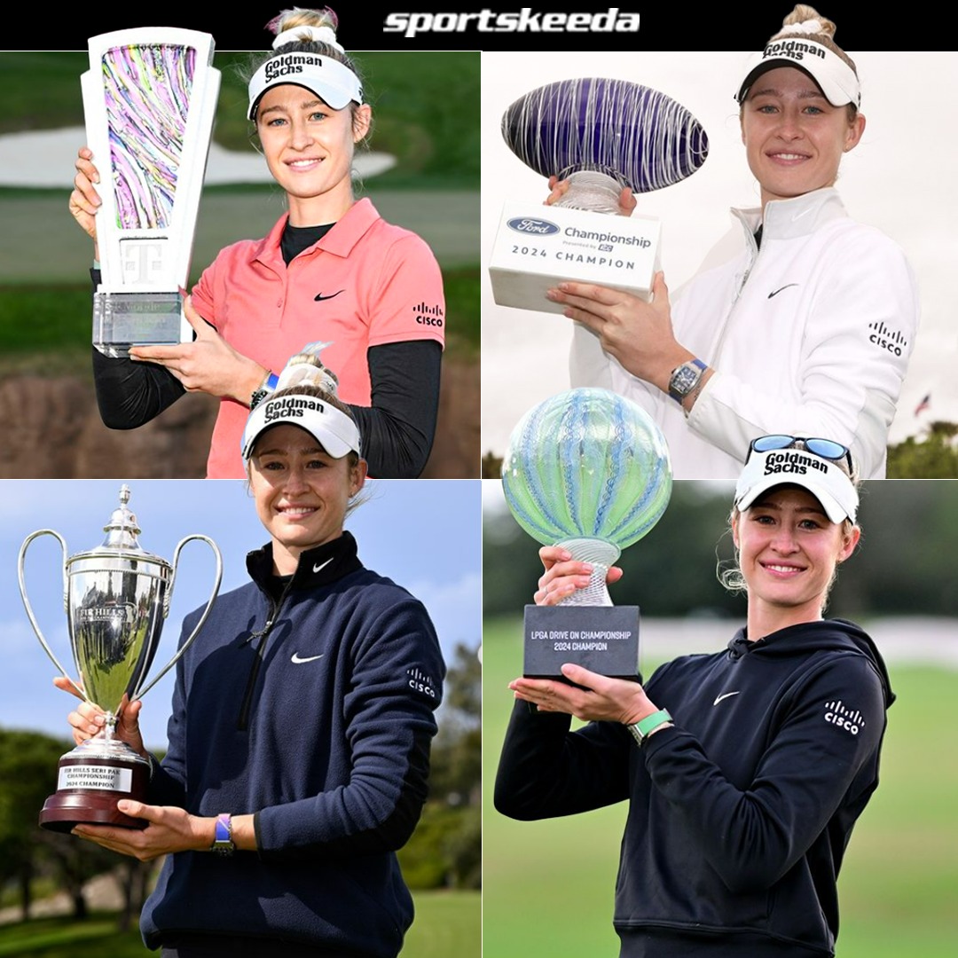 Nelly Korda: 4 straight wins and counting 🏆🏆🏆🏆

#NellyKorda #LPGA