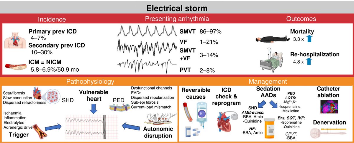 ZHeart11768530's tweet photo. 🔴 Management of patients with an electrical storm or clustered ventricular arrhythmias @ESC_Journals #openaccess 

https://t.co/K1KWKMr9oO
#CardioEd #Cardiology #EPeeps #EHRA2024 #meded #Cardiology #CardioTwitter https://t.co/iVCGwgsJi5
