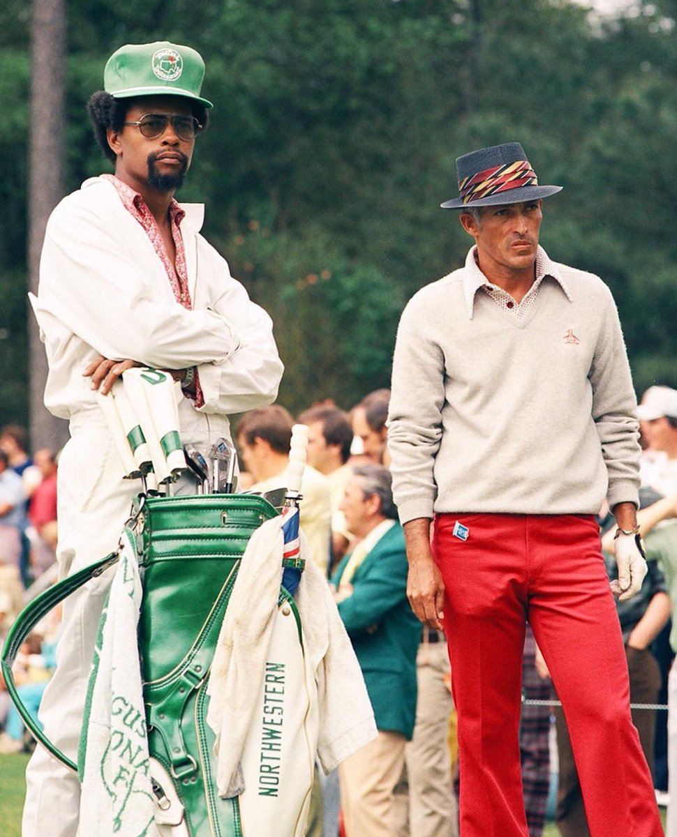 Look, we may be cool, but we'll never be remotely as cool as Chi Chi Rodriguez and his caddie. 🫡😎 Happy #Masters week.