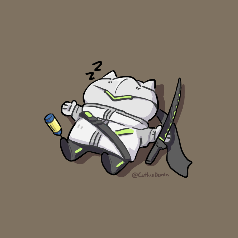 The sleeping Genji 💤
#genji #genjishimada #Overwatch #OverwatchFanart