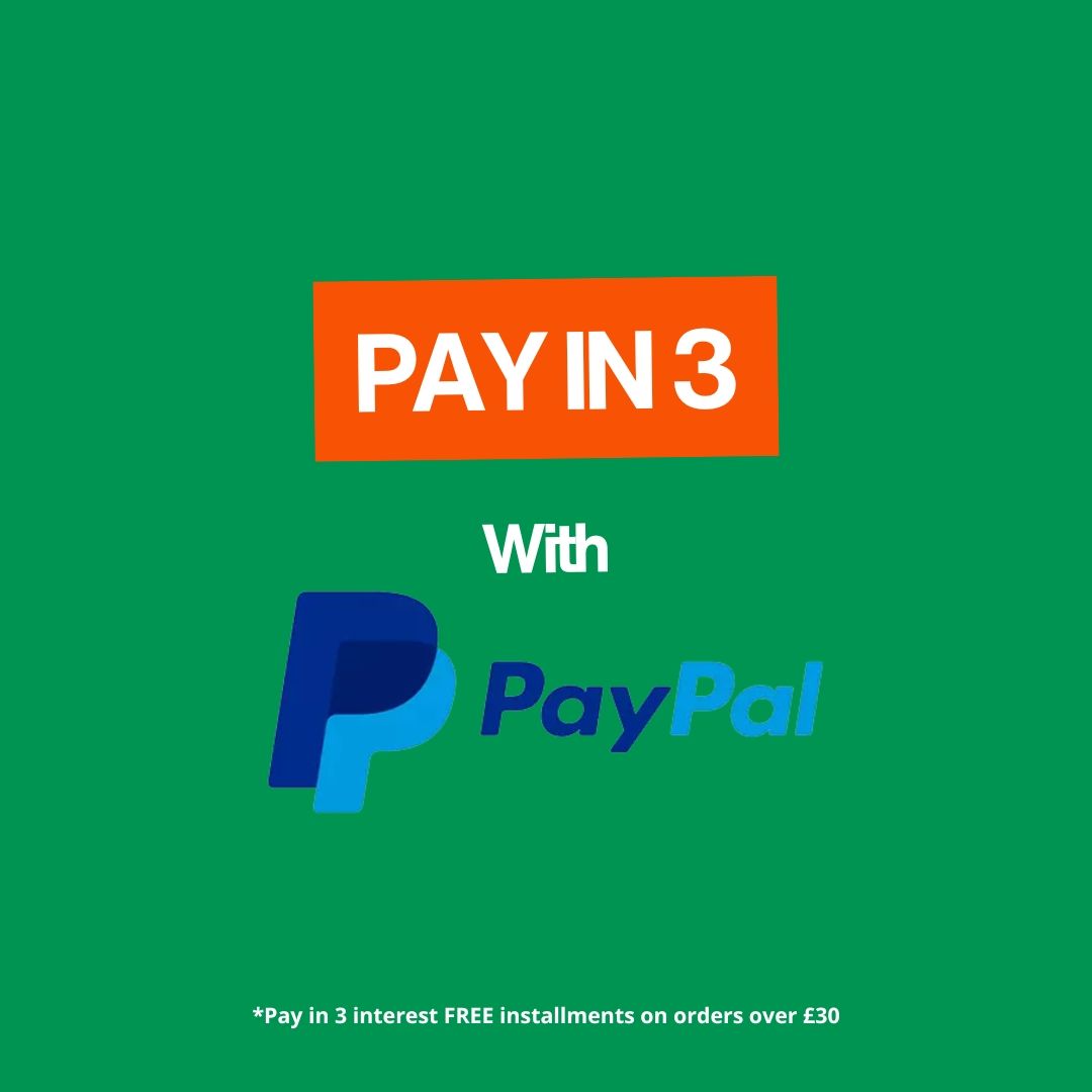 Spread the cost with PayPal Pay Later!🔵 Split your Feelwells order into 3 payments on all orders over £30 🤩 Tap the link to shop! 🛒 buff.ly/3HSRa20 #Paypal #Buynowpayin3 #PayPalPayLater