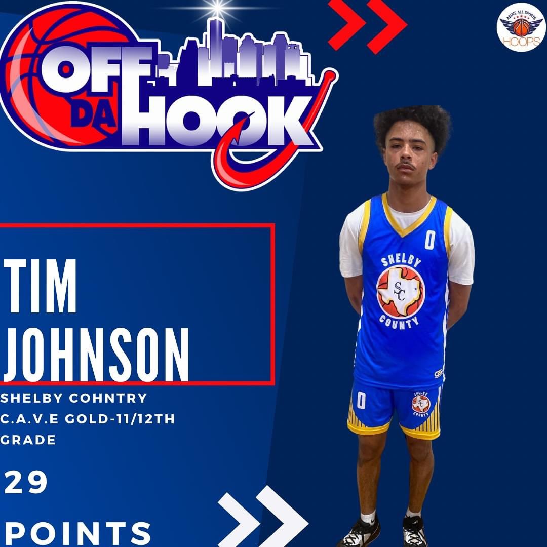 Tim Johnson put his name on the map in the 1st tournament of the summer @AASportsHoops HOUSTON. Coaches @timothyj__ is one to keep your this summer @center_hs_bball