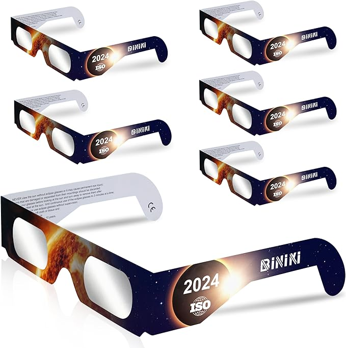BNONews's tweet photo. URGENT RECALL: Public urged not to use 'Biniki Solar Eclipse Glasses'

The recalled glasses, which were sold on Amazon and in stores, are labeled with “EN ISO 12312-1:2022”

If you have them, don't use them to watch the eclipse. https://t.co/Mtw3MWyK8I