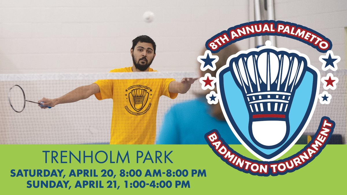RCRC's 8th Annual Badminton Tournament is next Saturday and Sunday, April 20th & 21st, from 8 a.m. to 8 p.m. and 1 p.m. to 4 p.m. Don't miss out on this amazing opportunity for community connection and competition. Register now using the link. scrichlandweb.myvscloud.com/webtrac/web/it…