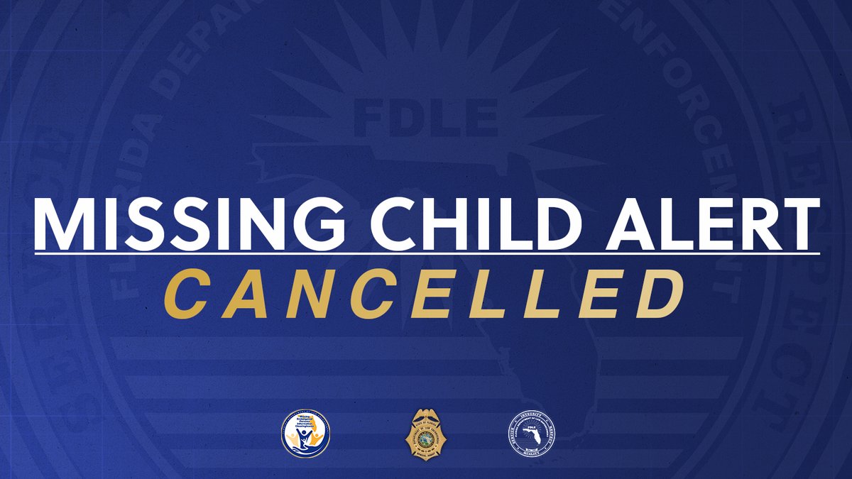 UPDATE! This is a cancellation to the Florida Missing Child Alert that was activated on 04/08/2024 for GAB BENIAMINOV-BITON. The child is safe. If you would like further information, please call the North Miami Beach Police Department at 305-949-5500. Thank you for sharing!
