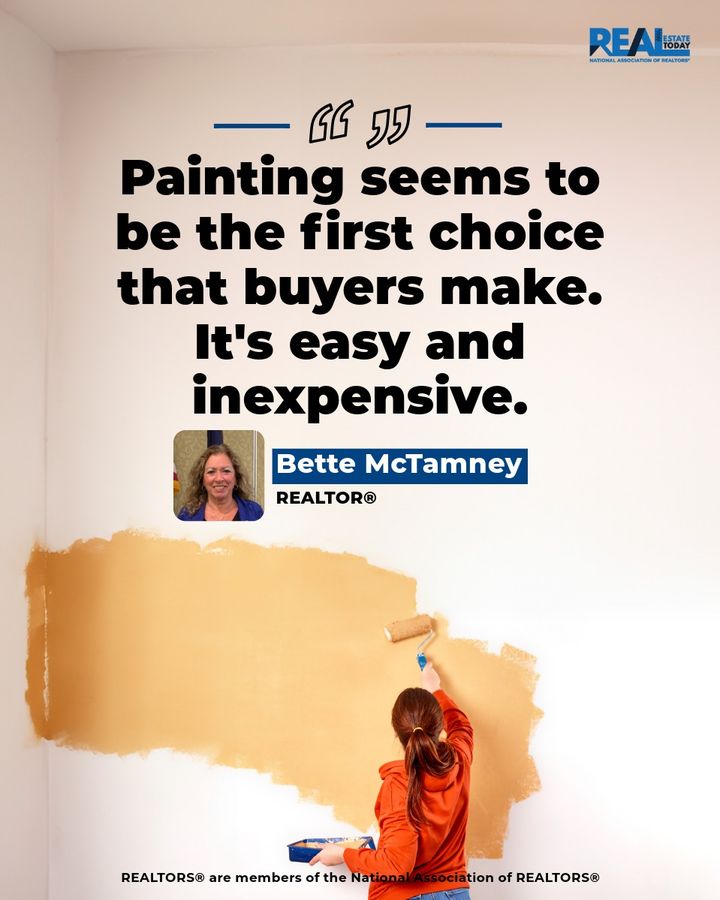 Paiting your house before selling is almost always a good idea: bit.ly/3v2Fkjx Peter Gonzalez
REALTOR® / NC Broker /Notary Public
petergonzalez.exprealty.com
#ncrealtor #charlottencrealtor #concordncrealestate #ncrealestate #charlottencrealestate #conordncrealestate