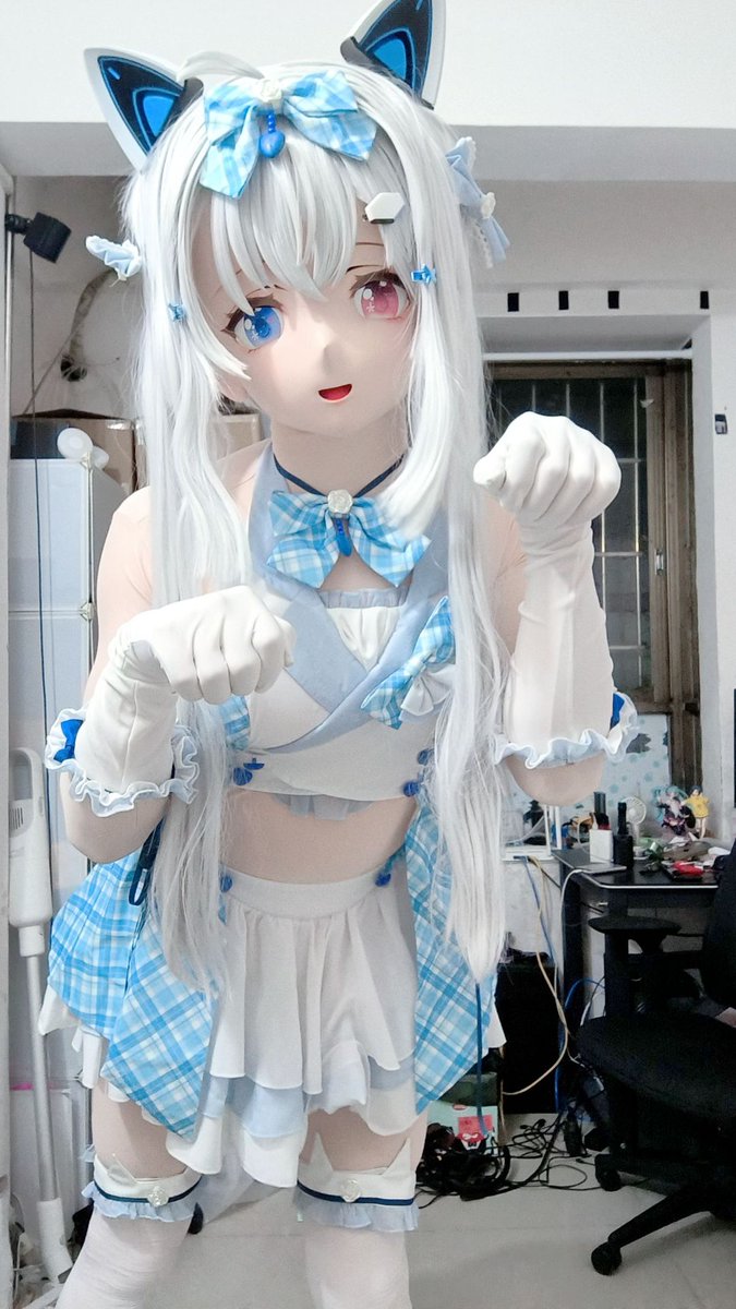 #kigurumi #夏菲 #sapphy
娃瘾犯了，变一下