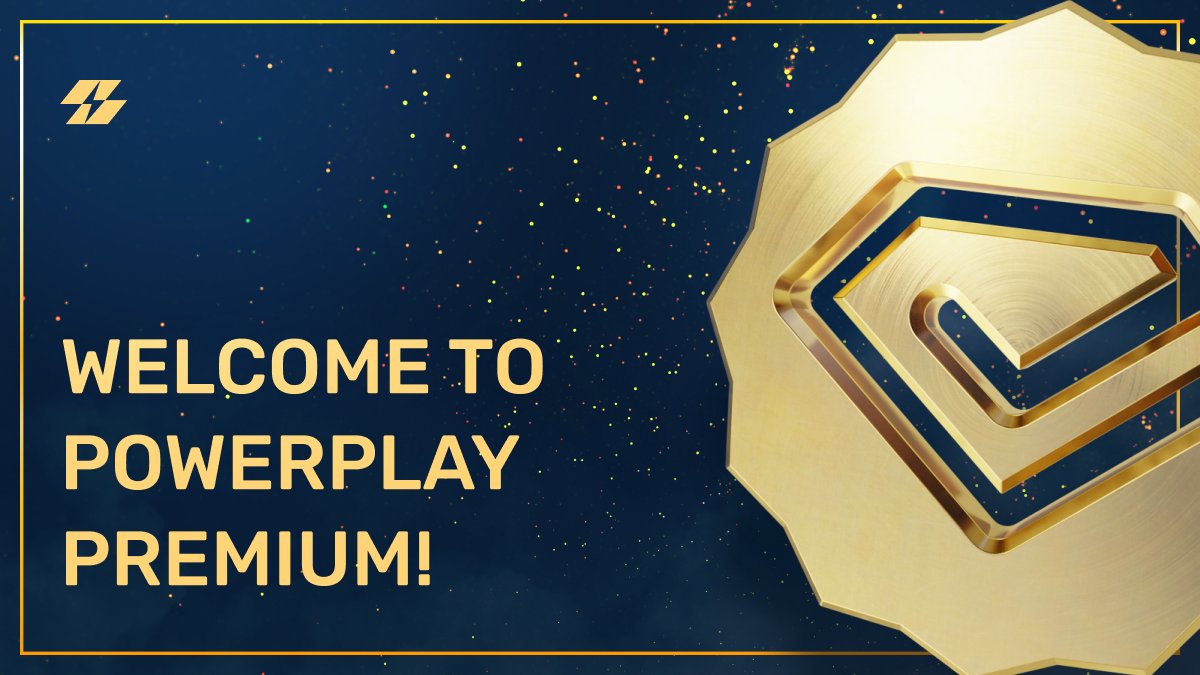 🔥 Introducing Powerplay Premium 🔥 Exciting news, everyone! We're over the moon to introduce our newest addition, carefully crafted by the Powerplay team. Prepare to take your gaming journey to the next level with our latest update! Find out more: help.powerplay.gg/hc/en-us/artic…