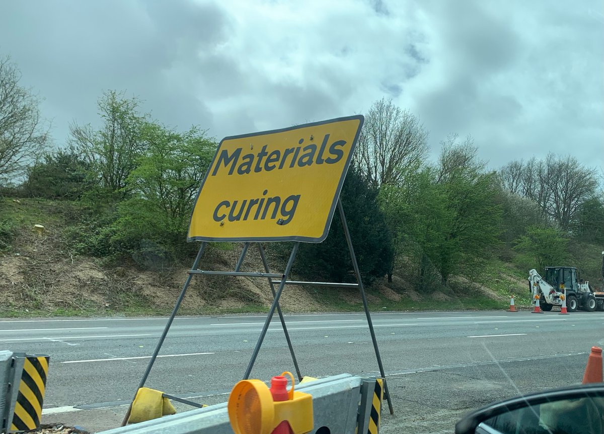 Such a clear, understandable sign to have on the motorway