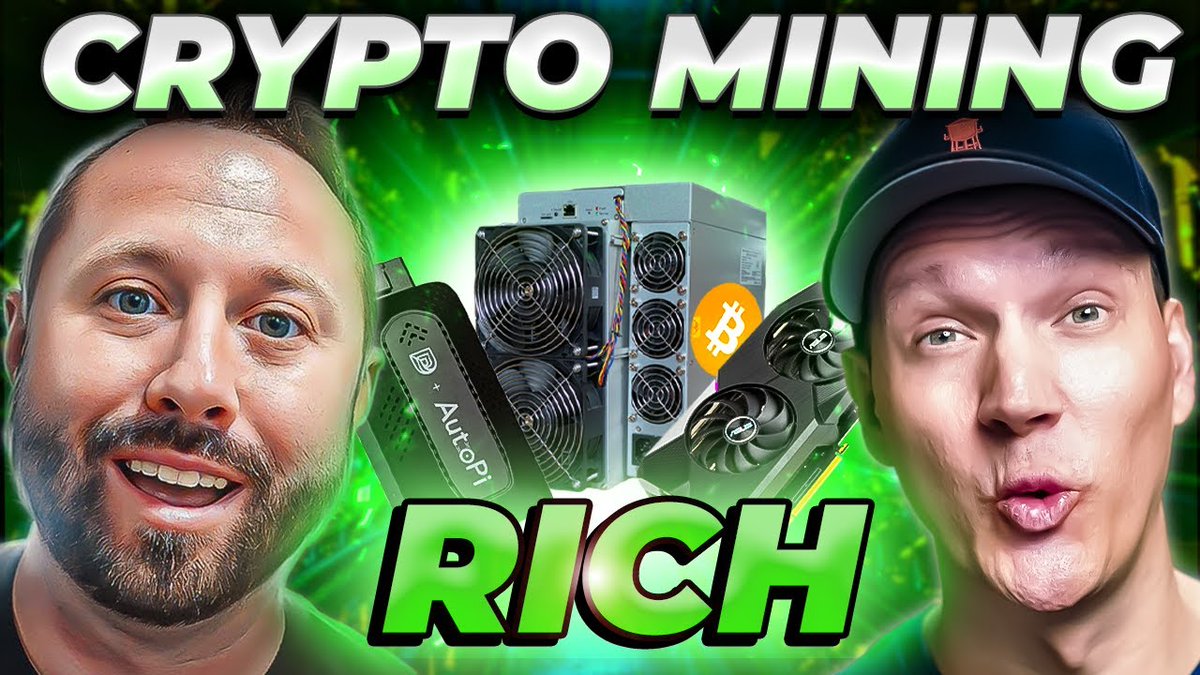 I had the pleasure of being a Guest on @OhHaiAndy Podcast Series recently and man is it always a Blast talking with Andy! Enjoy 1 Hour Packed Full of Crypto Mining Conversation! youtu.be/kvUTRj4_Uhs?si…