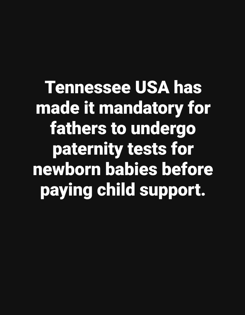 Tennessee USA has made it mandatory for fathers to undergo paternity tests for newborn babies before paying child support. #BigSis9ja Fidelity Coach