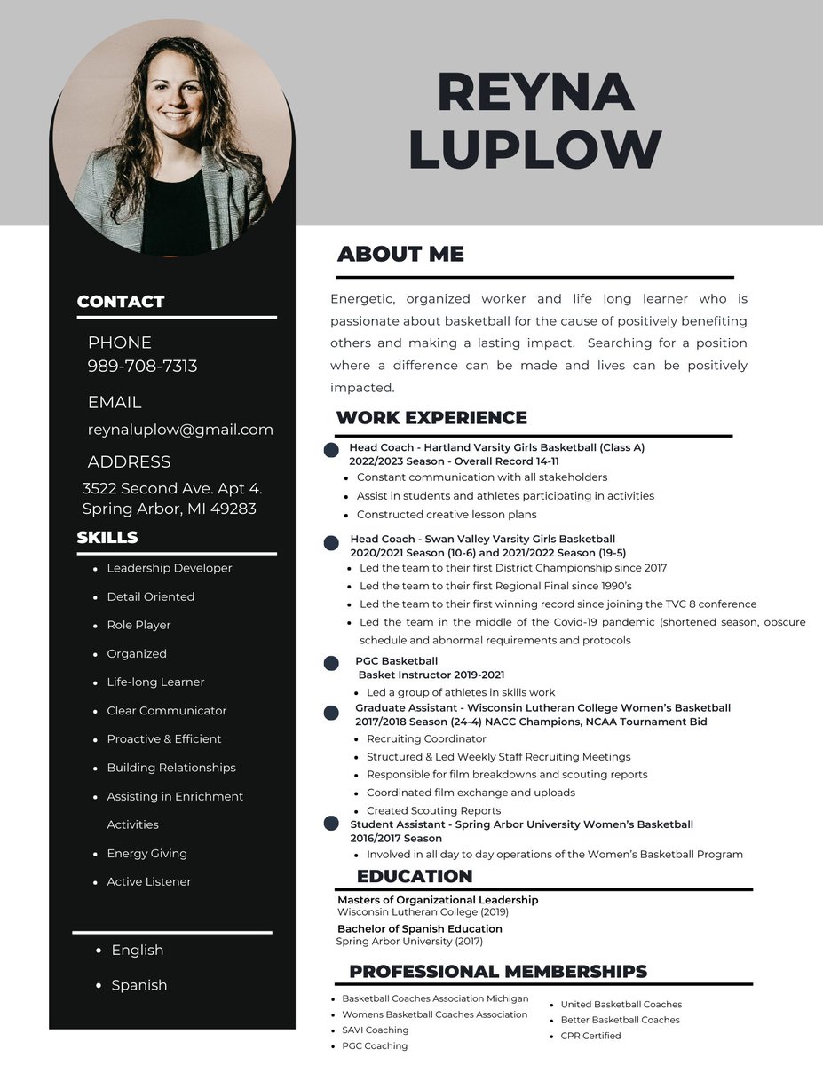 reynaluplow's tweet photo. An experienced yet passionate coach looking for the right coaching fit at the HS Girls Varsity Head Coach or Assistant College Level in the Midwest. ¨Serving in purposeful pursuit of excellence.¨ https://t.co/cJk1KjgNAB