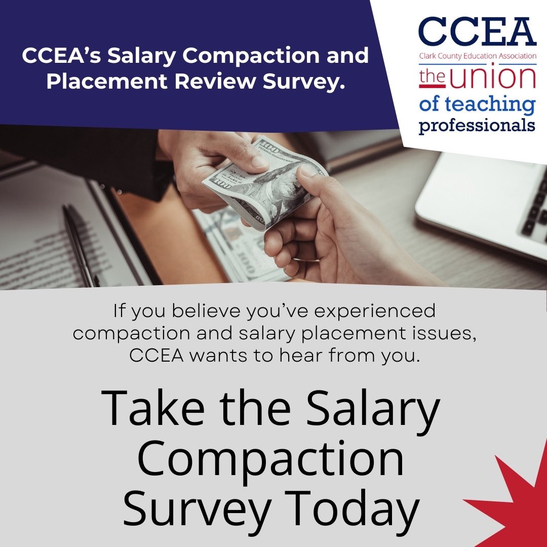 Do you believe you may have compaction or salary placement issues? CCEA members are able to have their salary placement and compaction issues assessed by CCEA. We may use this information in future negotiations with CCSD to address compaction and salary placement issues. Take…