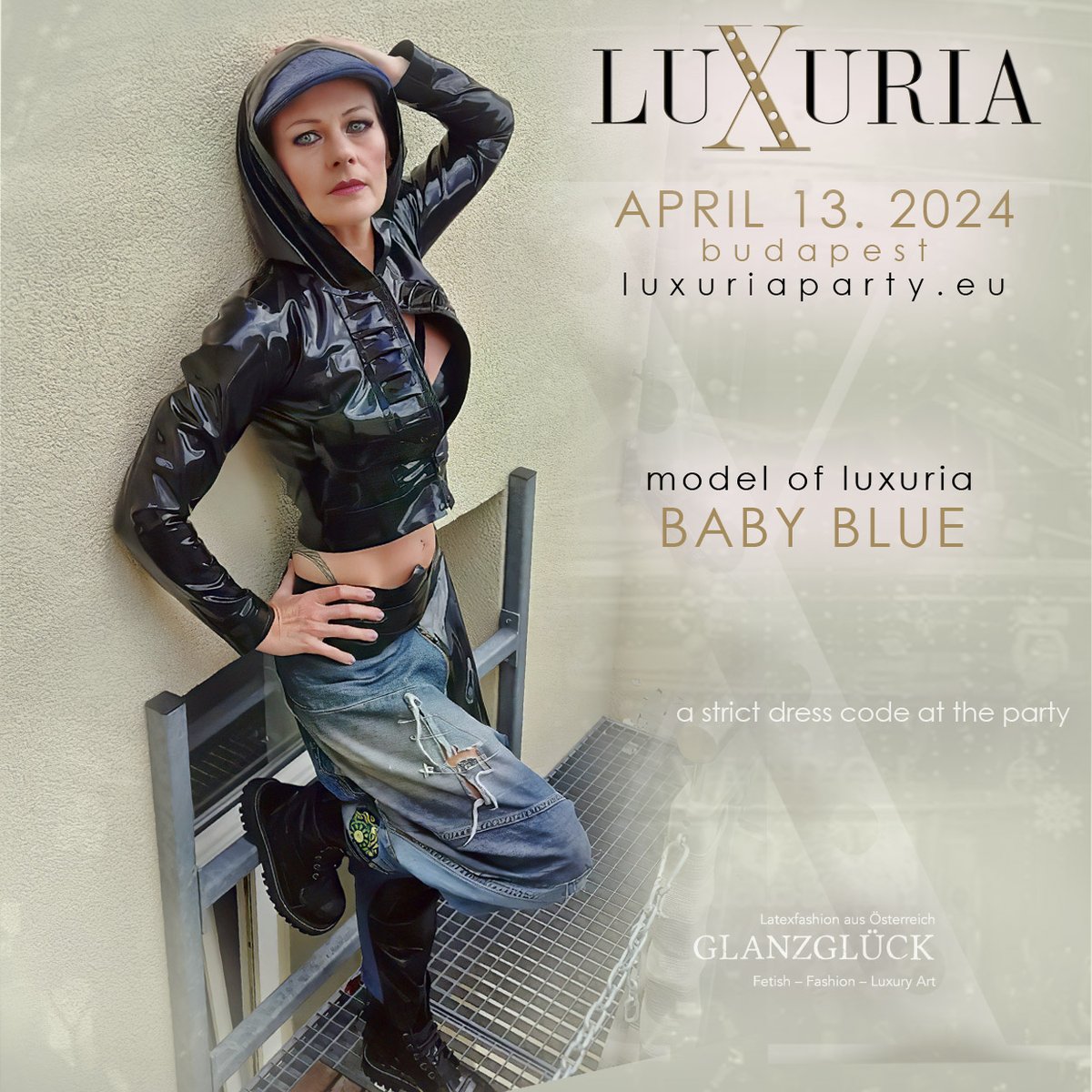 Luxuria Party, 13/04/2024
💋 Model * Baby Blue * <a href="/baby_blue1970/">mary anderson</a> <a href="/glanzglueck/">GLANZGLÜCK</a>.at
💥💥💥
Tickets: bit.ly/luxuria-ticket…
Dresscode: bit.ly/luxuria-ball-d…
💥💥💥
💋 THE CRAZIEST PARTY OF THE YEAR * magical, extreme, lush and free world