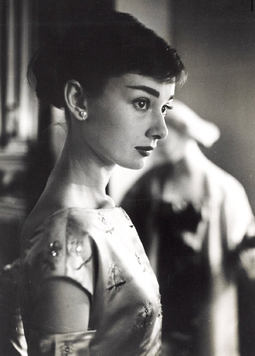 audrey hepburn photographed during the production of ‘funny face’ in 1956