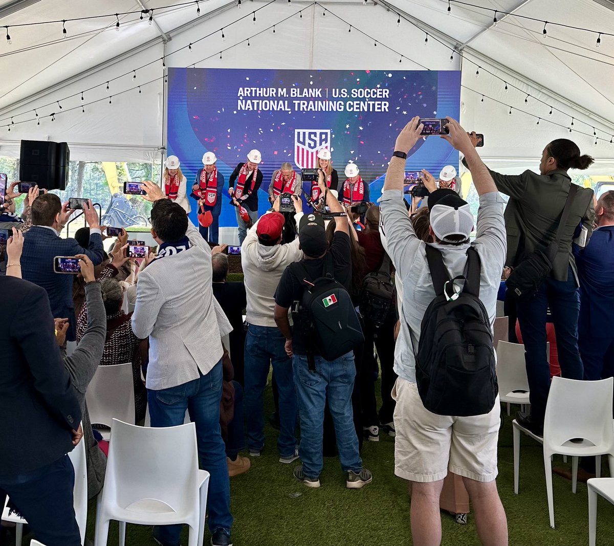 Introducing the Arthur M. Blank U.S. Soccer National Training Center. It’s been an incredible few days for the sport and ⁦@ussoccer⁩!