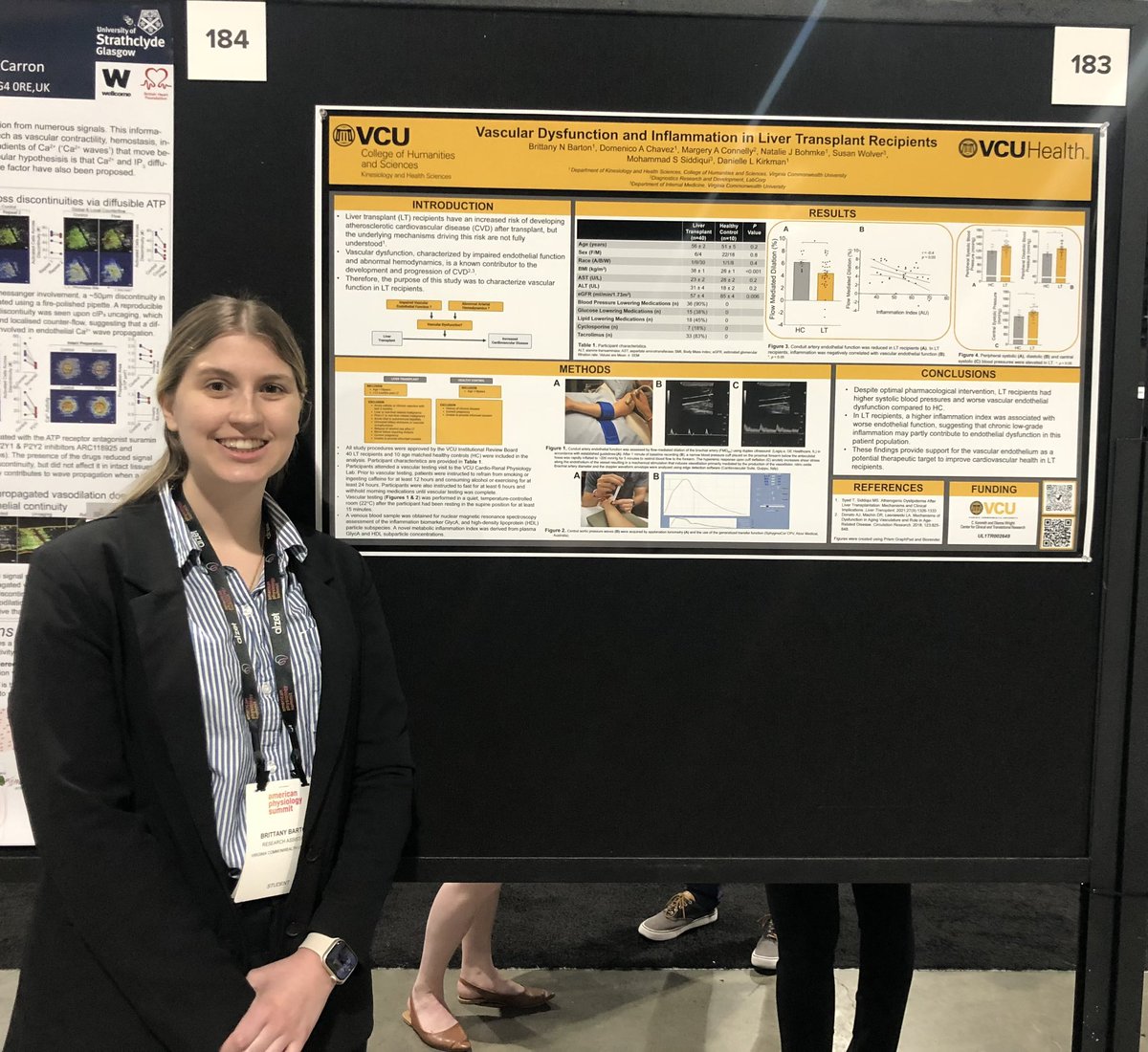 vcukhs's tweet image. Congratulations to the KHS students who presented at the @APSPhysiology conference in Long Beach over the weekend. A representation of some great work and mentorship being done in the labs! #APS2024 @VCUCHS @VCUresearch