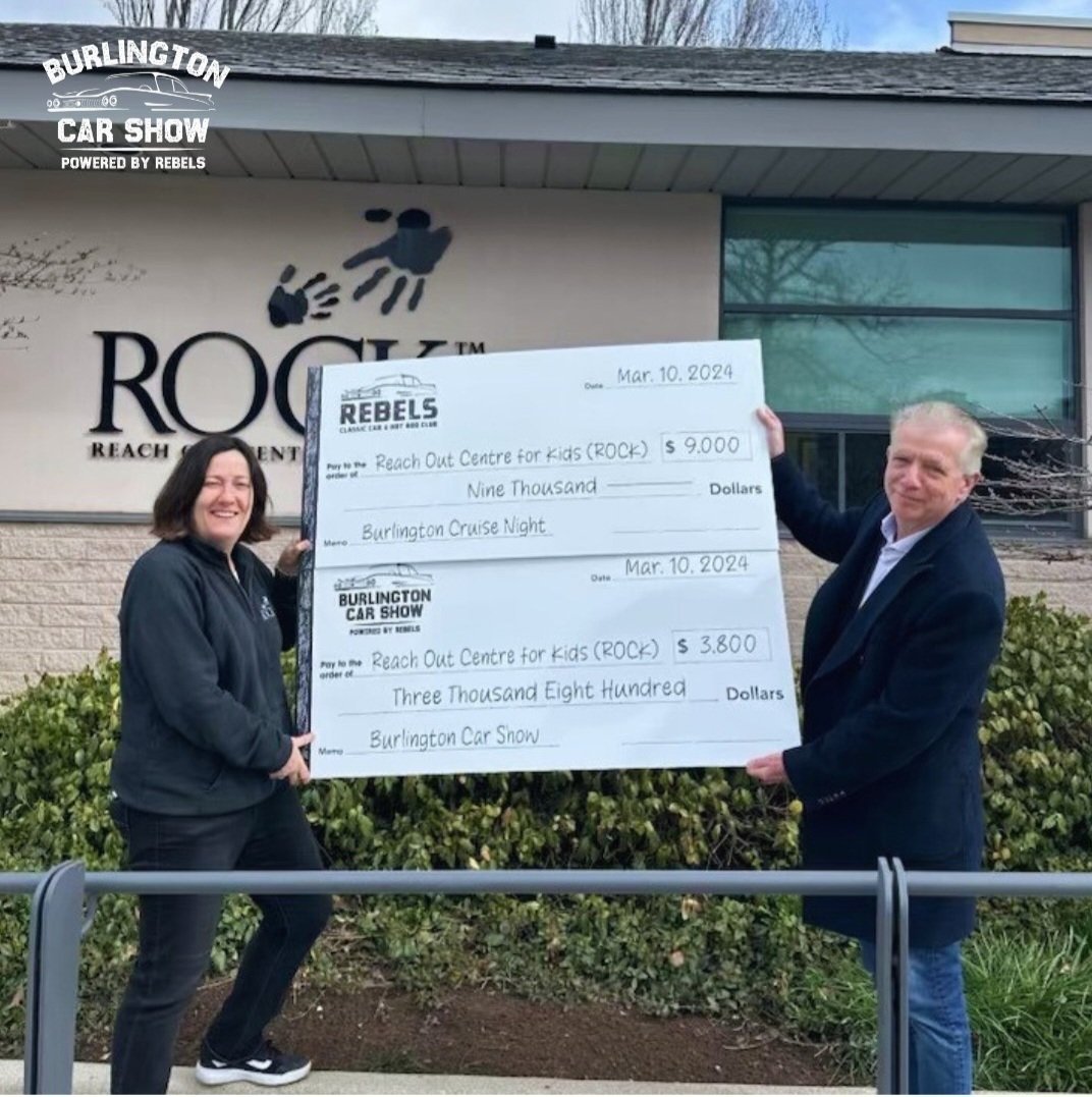 What a way to fuel our Monday! A big thank you to Rebels Classic Car & Hot Rod Club, Burlington Car Community & the Halton community for supporting Rebel's Charity Car Show! Your support & hard work investing in child & youth mental health in Halton will truly make difference!