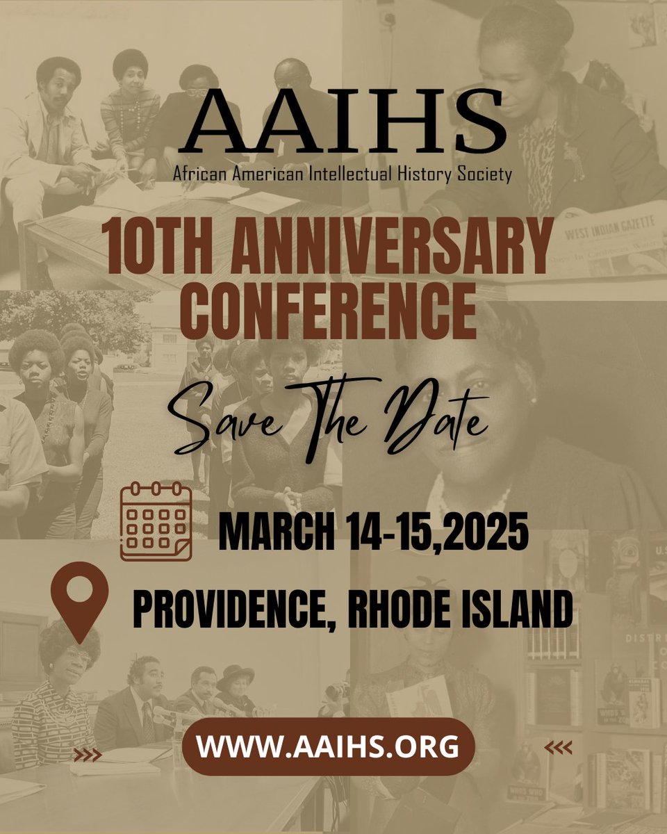 ✨Please save the date! We're excited to announce the dates and location of #AAIHS2025. More details coming soon.