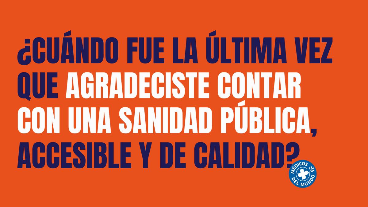 Contar con una sanidad pública, accesible y de calidad es un orgullo, es #ParteDeLoQueSomos y no nos podemos permitir perderla.

🧵Hagamos un hilo recordando cuándo hemos sentido alivio por contar con "la mejor sanidad del mundo"⤵️