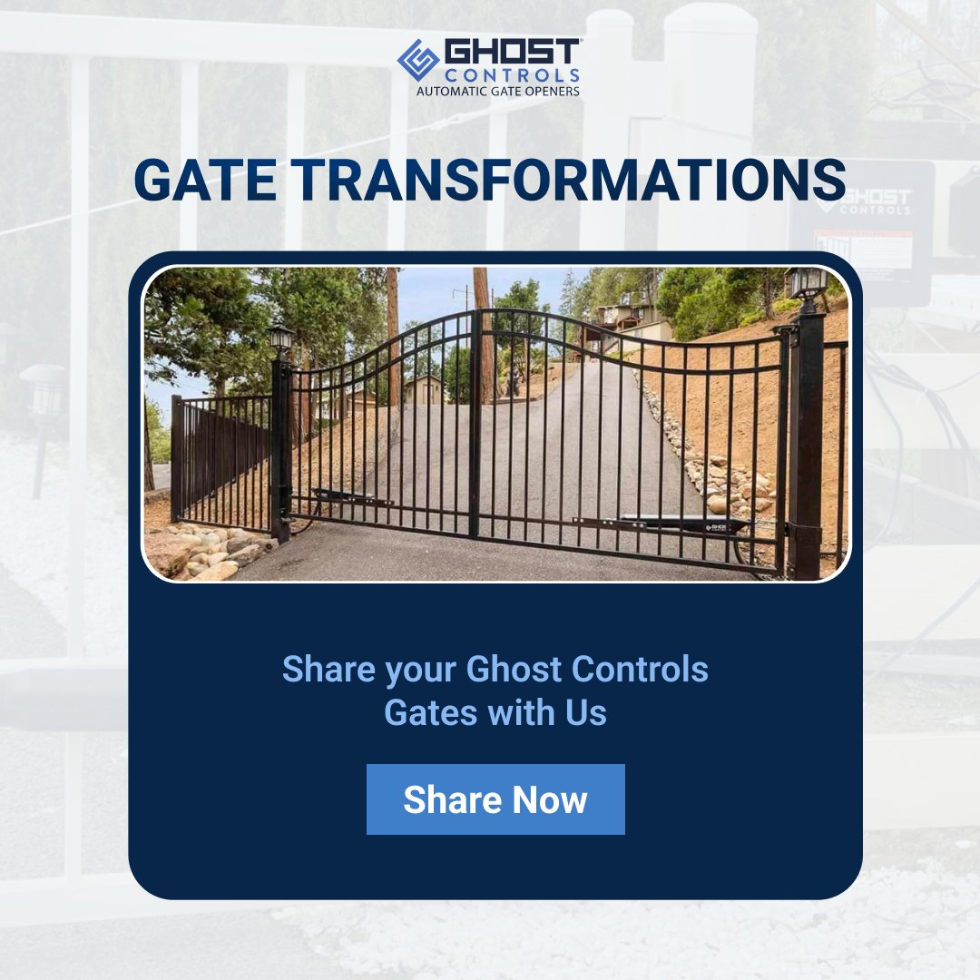 GhostControls's tweet image. Did Ghost Controls transform your gate experience? We would love for you to share your installation experience and photos! bit.ly/4aJZFcG
#smartgates #gatetechnology #automaticgateopener #gateexperience #shareyourpohotos #gatetransformation