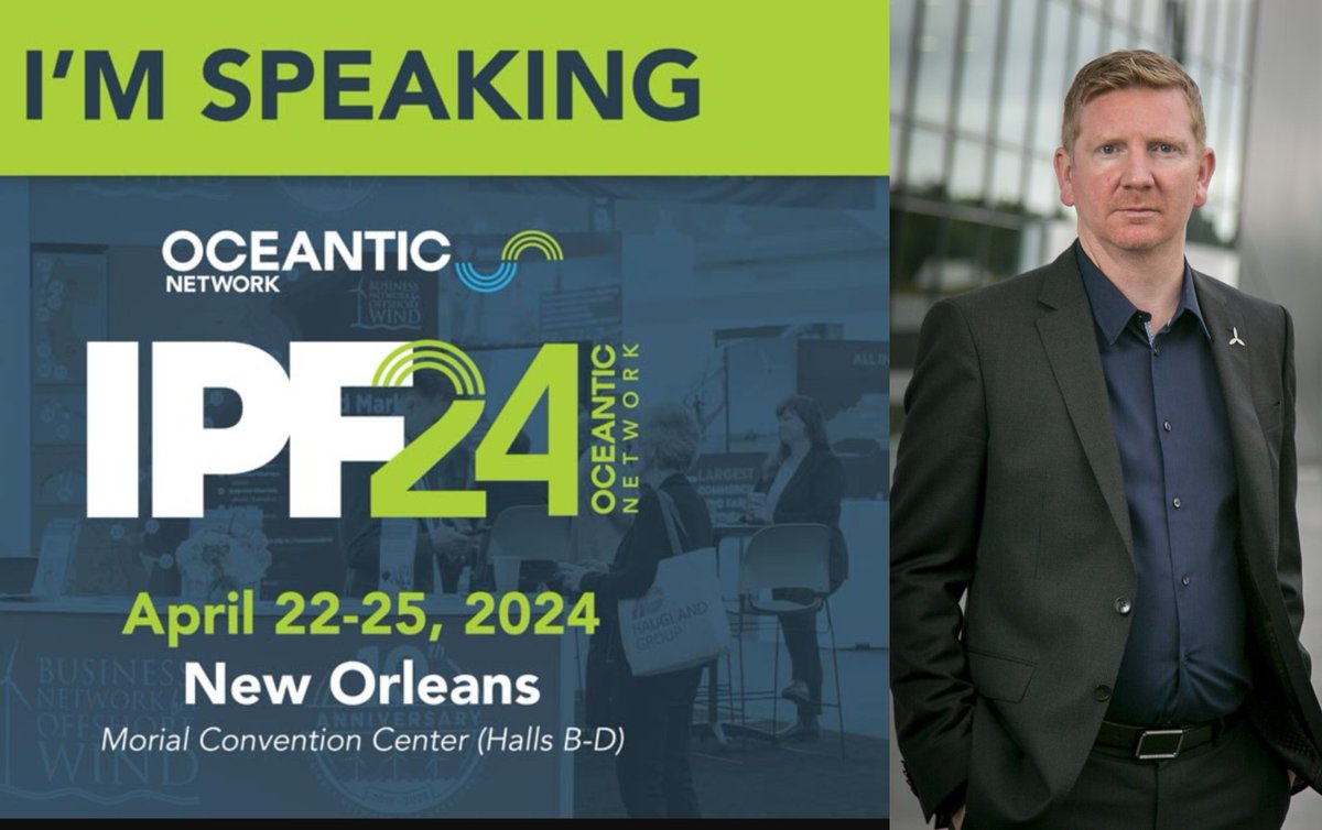 Excited to attend @oceanticnetwork Network's #IPF24, alongside @Renewable_Vicky and the @RUKEvents team in New Orleans.

I will be speaking at session '𝗠𝗮𝗿𝗸𝗲𝘁 𝗢𝘃𝗲𝗿𝘃𝗶𝗲𝘄: 𝗠𝗮𝗽𝗽𝗶𝗻𝗴 𝘁𝗵𝗲 𝗣𝗮𝘁𝗵 𝘁𝗼 𝗖𝗼𝗺𝗽𝗲𝘁𝗶𝘁𝗶𝘃𝗲 𝗖𝗼𝗺𝗺𝗲𝗿𝗰𝗶𝗮𝗹𝗶𝘇𝗮𝘁𝗶𝗼𝗻