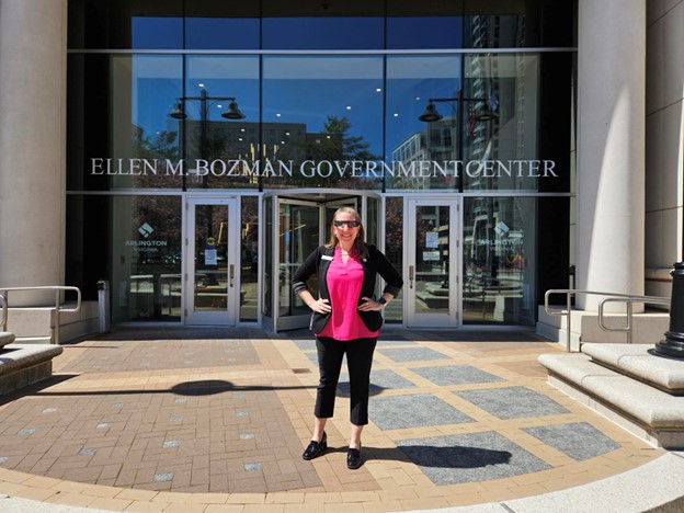 ARLVACoR's tweet photo. Making sure that my eye gear and I are ready to view today's peak-partial Solar Eclipse safely around 3:20 p.m. while I'm at the office. #solareclipse2024 #solareclipseglasses https://t.co/ZirE2GoAqO