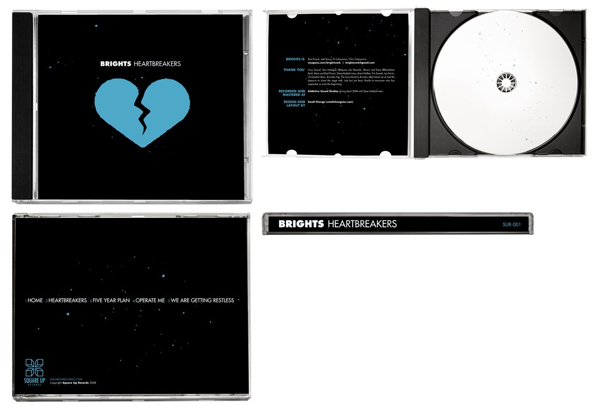 zendadddy's tweet photo. Throwback #howitbegan to my early days as a graphic designer - 2008. Remember CDs?
The gents at https://t.co/OB4Jt6Td6V handled the illustration and I did the layout. The minimalist white with blue speckles on the disc is still kinda cool.
I also designed the Square Up Records logo.
The record is pretty great, honestly. Listen here: https://t.co/qDGtcIi564