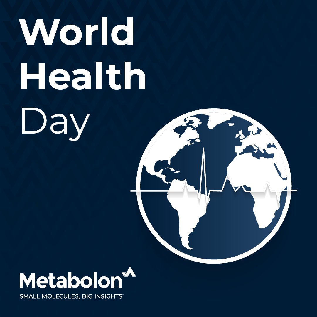 This #WorldHealthDay, let's recognize the potential of #metabolomics to revolutionize #healthcare. Metabolomics plays a crucial role in advancing #personalizedmedicine, uncovering #biomarkers for early disease detection, and optimizing treatment strategies. #multiomics #omics