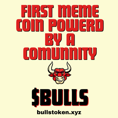 Degen_NEWBE's tweet photo. @MEXC_Official https://t.co/kQw3E9sJY0
Join the new era of $BULLS. Make your choice – it's time to act. #SENDBULLS #MEMECOIN #BASENETWORK https://t.co/ADZHBxsdkp
