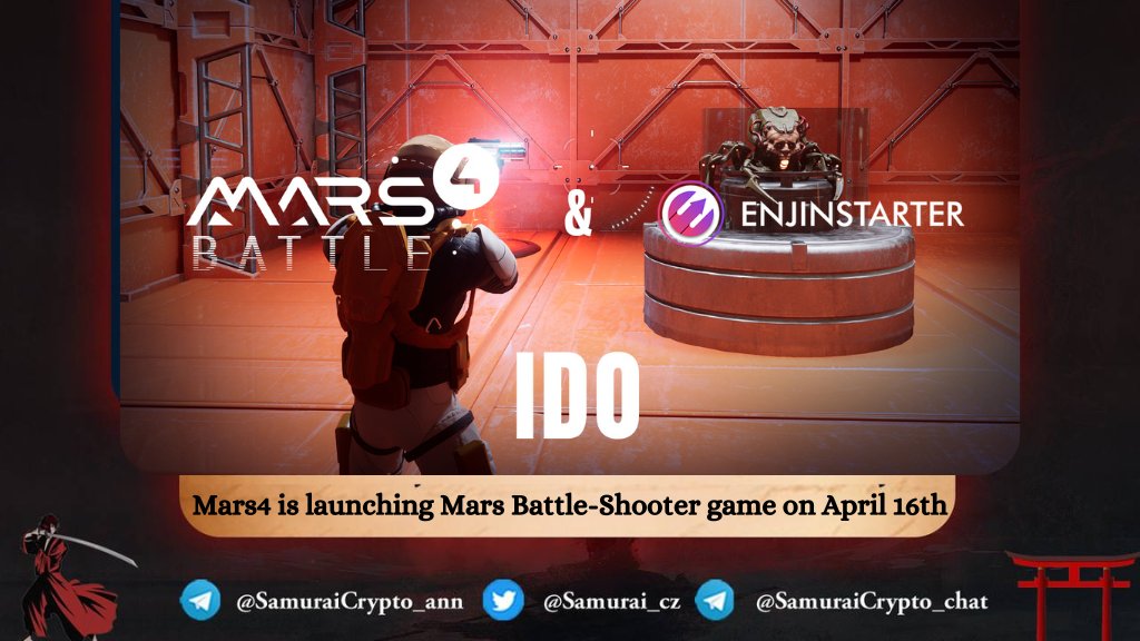 Mars Battle 登録への興味は現在受付中です @enjinstarter ! 📅 カレンダーにマークを付けます: #Mars4 は #MarsBattle-Shooter ゲームを 4 月 16 日に発売します 関心のある登録を開始します: April 8, 2024, 1 PM UTC 興味を登録する 閉じる:April 10, 2024, 1 PM UTC $SHOOT #Mars4…