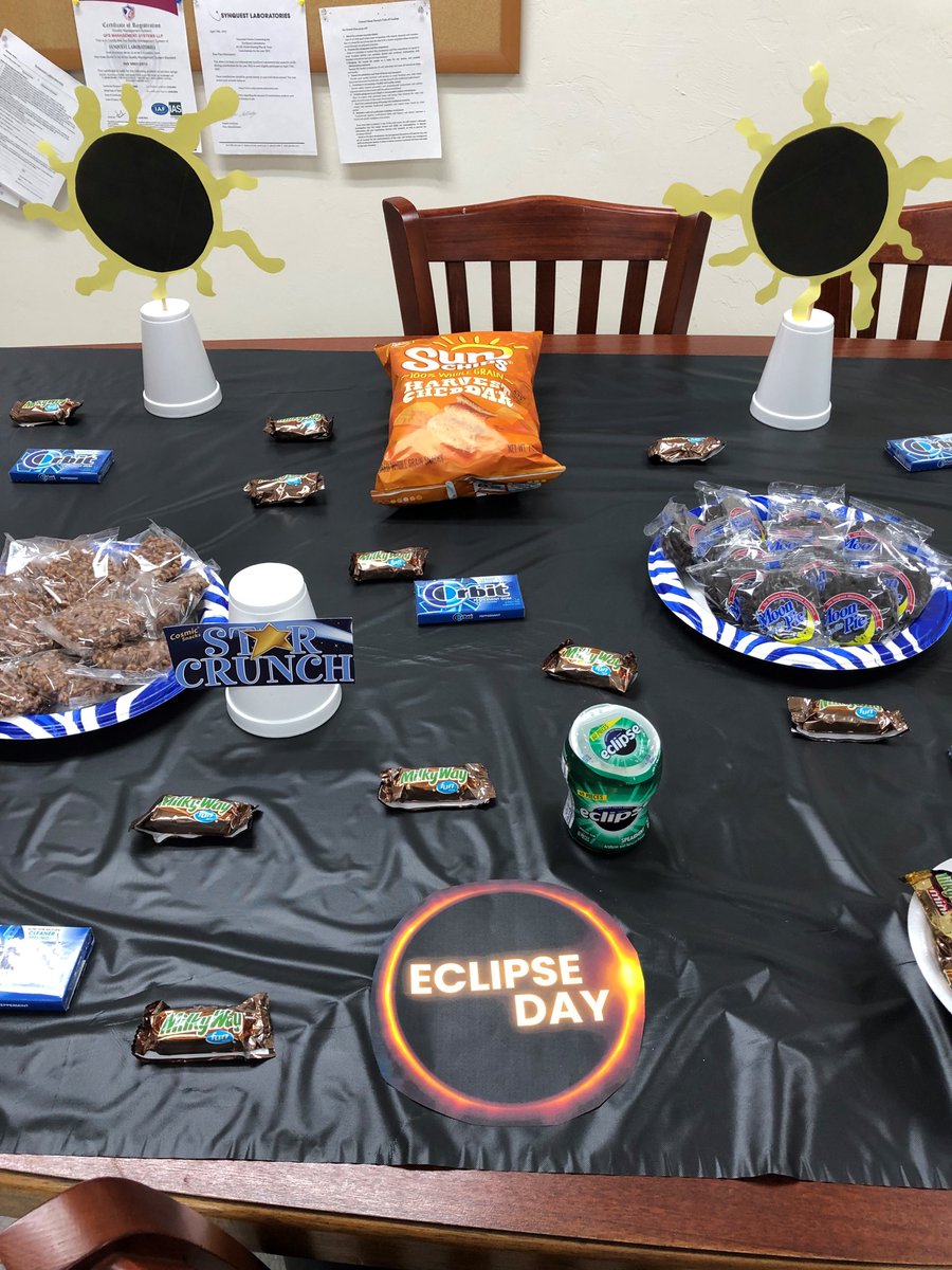 SynQuestLabs's tweet photo. Getting excited for the (partial) eclipse here in Florida! We have lots of themed goodies to celebrate 😀 https://t.co/j7SSKR75LT