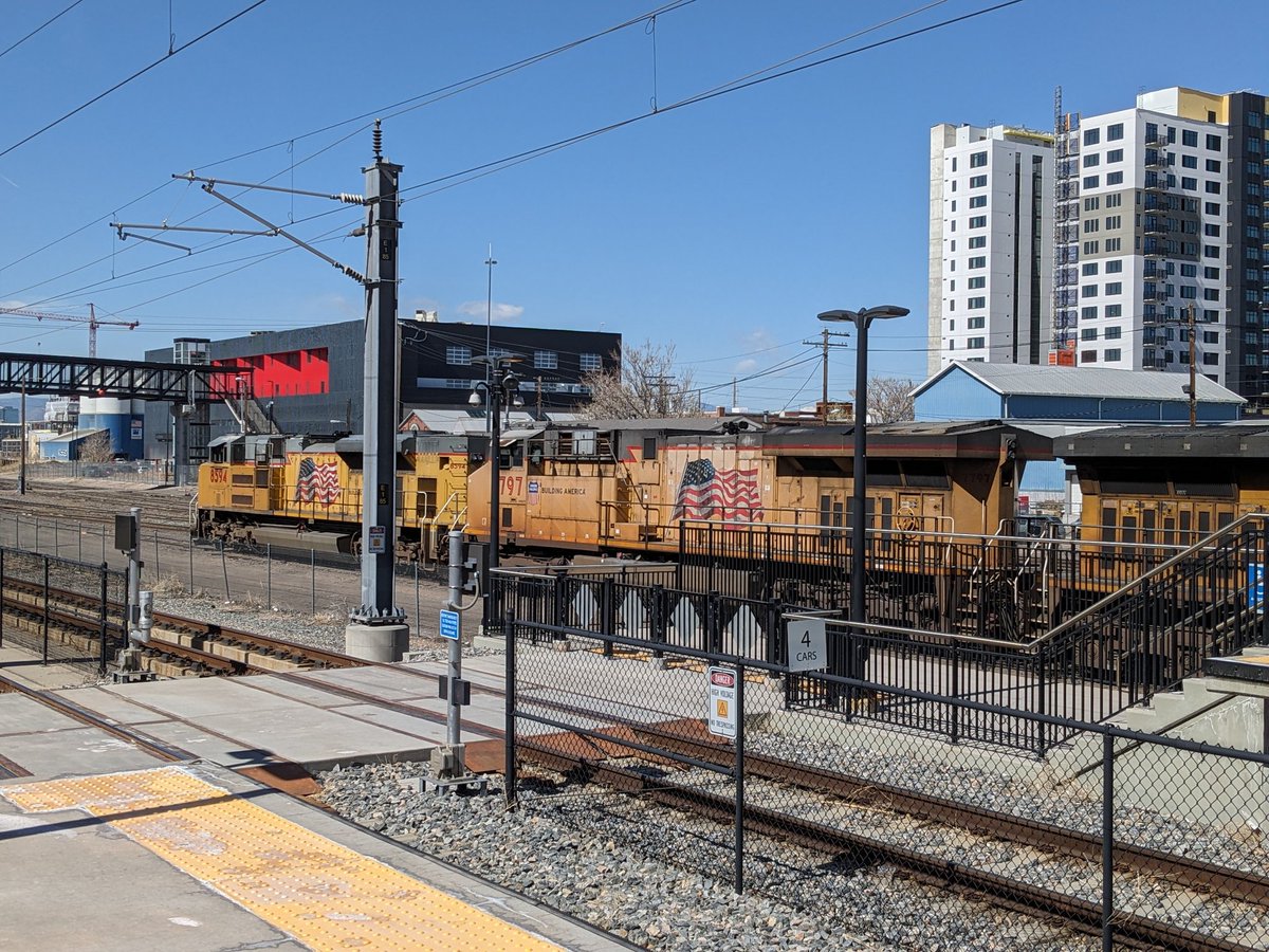 I love trains. It does seem like we need to lower emissions from freight engines, even though I imagine it's relatively less than the same cargo going by truck. Who's got the skinny on this issue? Do we need Tier 4 engines for rail or what? #ozonepollution #cleanaircolorado