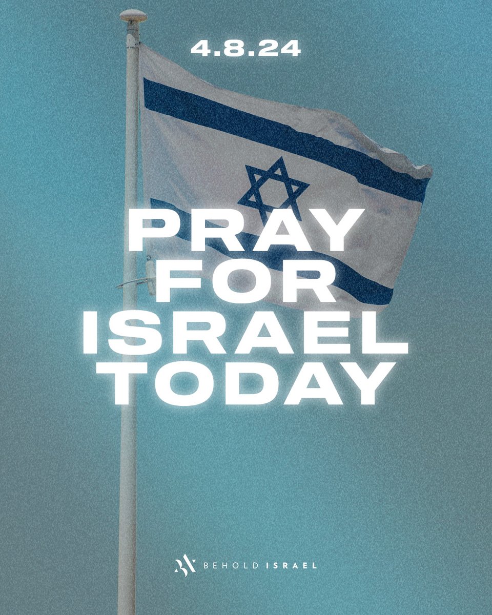 Please pray for Israel today!