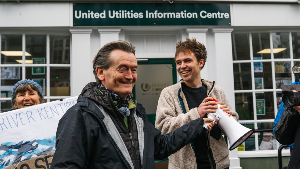 Today marked week 23 of the Strike Against Sewage, and what a week it was! Thank you to the incredible Feargal Sharkey for coming to Windermere and calling out United Utilities for dumping sewage into our country’s greatest natural asset. Since 2020, United Utilities has dumped…