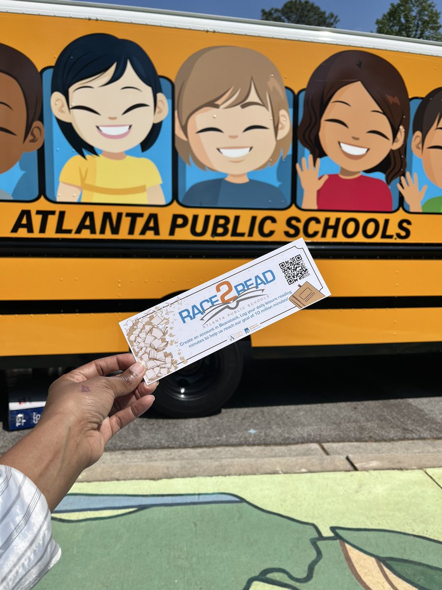 APS Media Services (@apsmediaserv) on Twitter photo We’re here to celebrate 1 MILLION MINUTES read and logged by 1 school! Thank you to <a href="/APSTransport/">Atlanta Public Schools Transportation Department</a> for supporting our celebration! #RACE2Read #readingforthewin #issareadingparty #theyeclipsedtheirreadinggoal We’re here to celebrate 1 MILLION MINUTES read and logged by 1 school! Thank you to <a href="/APSTransport/">Atlanta Public Schools Transportation Department</a> for supporting our celebration! #RACE2Read #readingforthewin #issareadingparty #theyeclipsedtheirreadinggoal