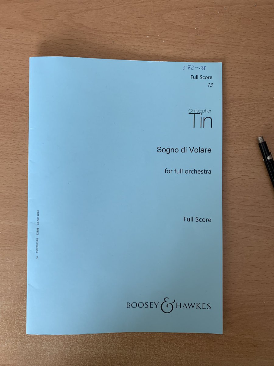 This wonderful masterpiece will sound on the 20th of April at @palaumusicacat with @GamesSymphonies, @OSValles and @corjoveaunio. Thanks to @christophertin for making this happen. Such a gift!😊