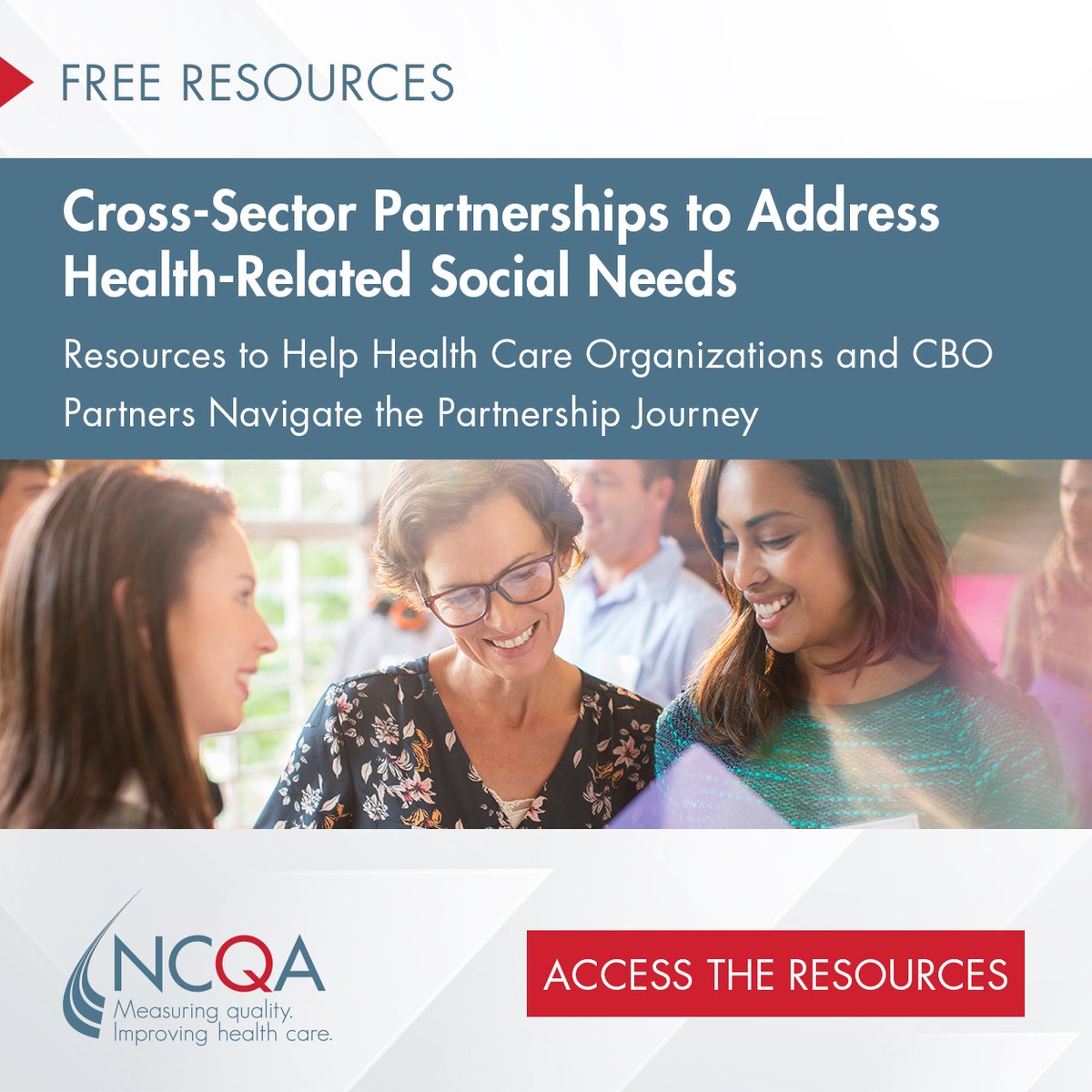 Cross-sector partnerships are a key strategy to addressing health-related social needs. Download our free toolkits, supported by @TakedaPharma, and gain insights to mitigate health disparities and advance health equity: bit.ly/4cL9VTN