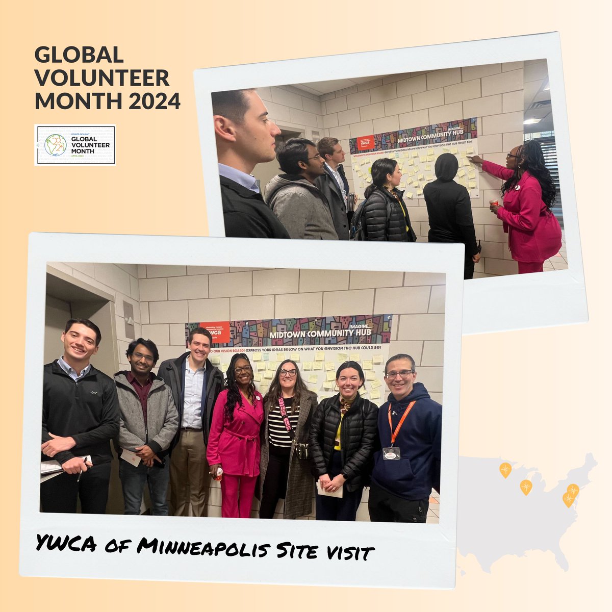 #VolunteerSnapshots For the next few months, our volunteer consultants will help YWCA Minneapolis expand their programming. Follow along as we celebrate and showcase our volunteers for #GlobalVolunteerMonth